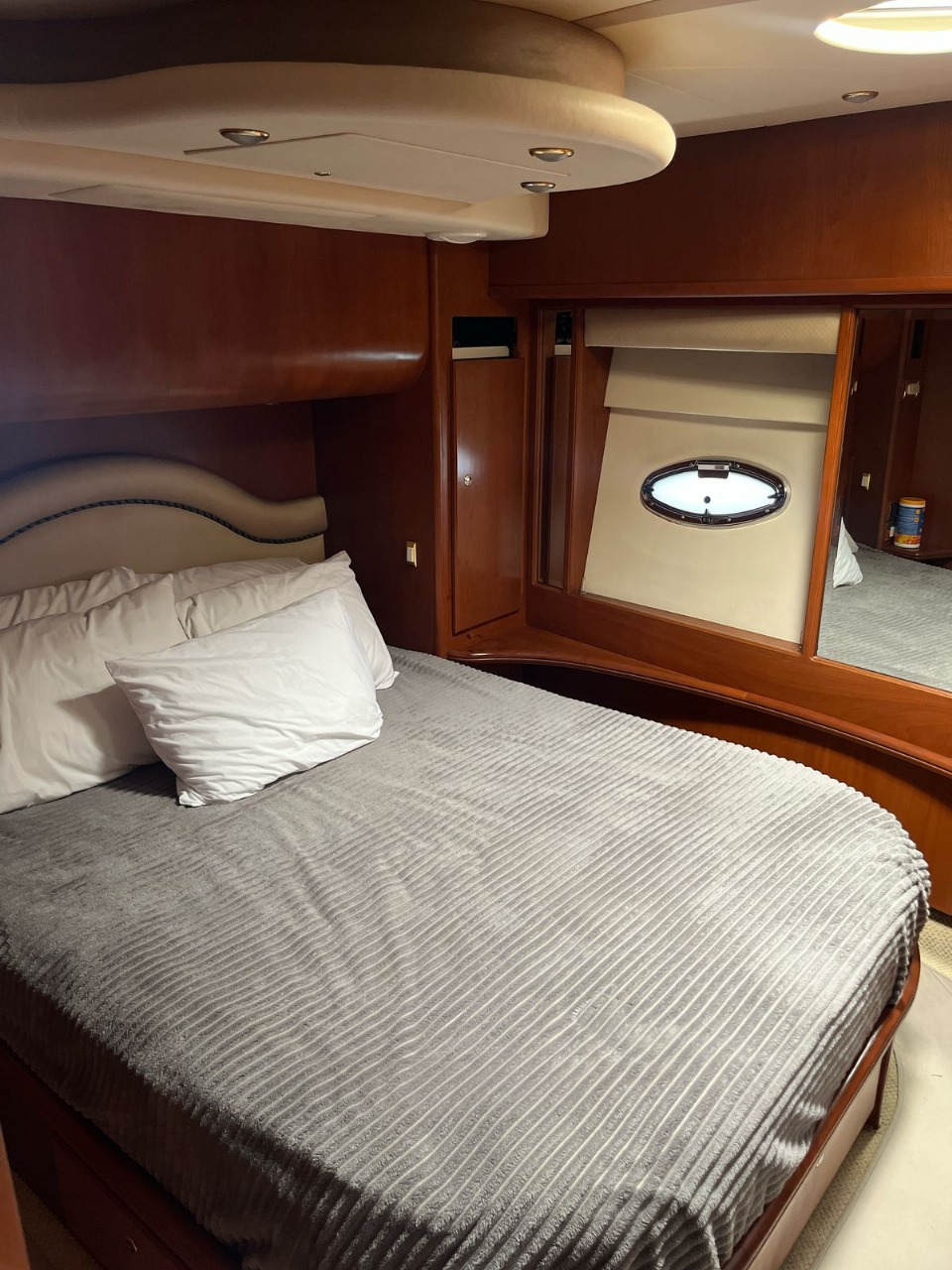 Luxury cabin aboard the 50 ft Hacienda Cancun