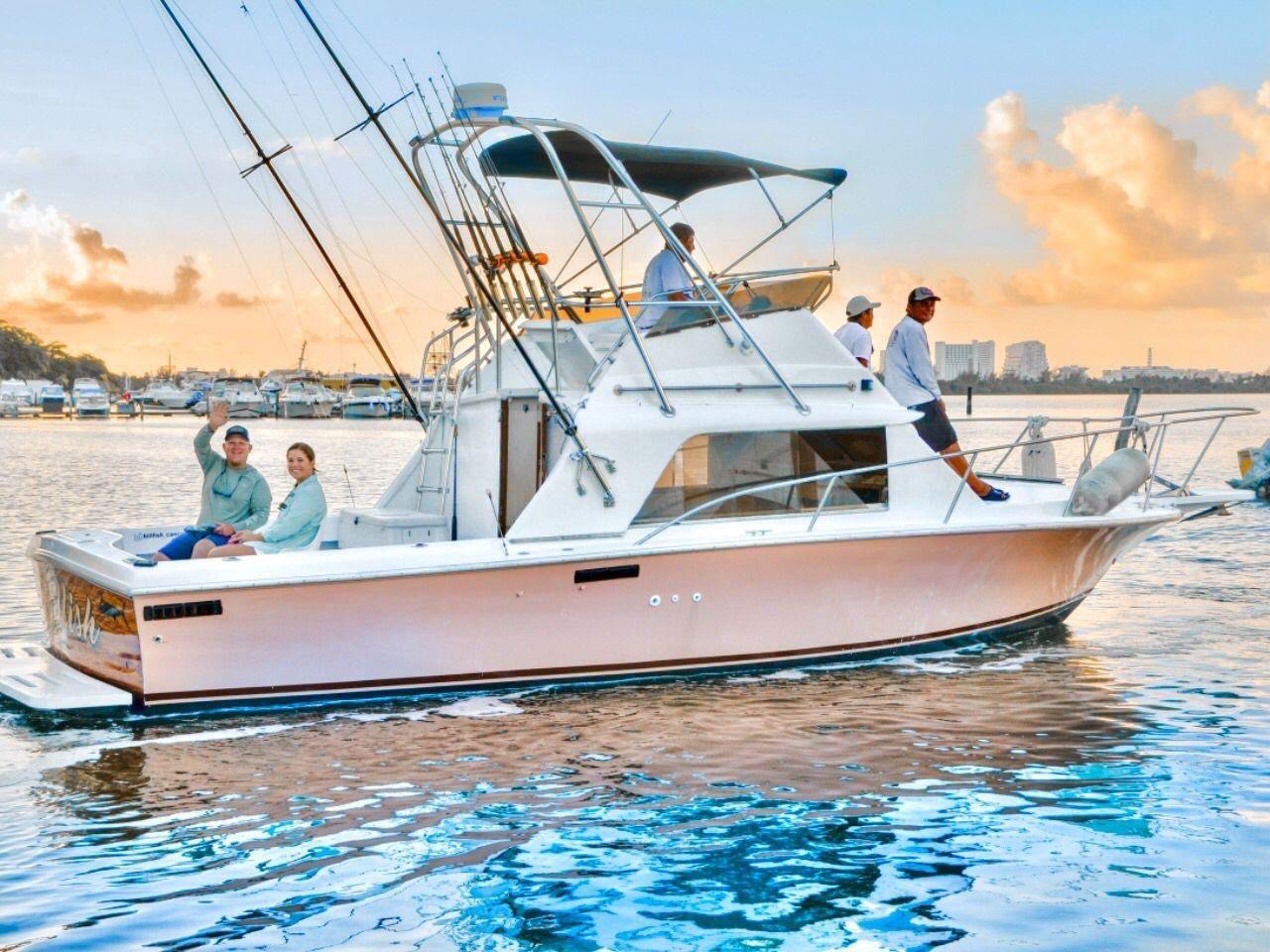 Luhrs 35 Cancun barco de pesca